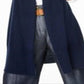 Charter Club Women's Ribbed Cashmere Duster Vest Blue Size Medium