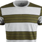 American Rag Men's Heather Stripe T-Shirt Gray Size Large