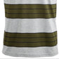 American Rag Men's Heather Stripe T-Shirt Gray Size Large