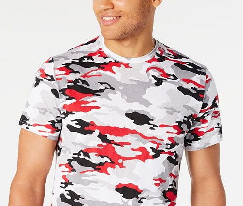 American Rag Men's Camo T-Shirt White Size Small
