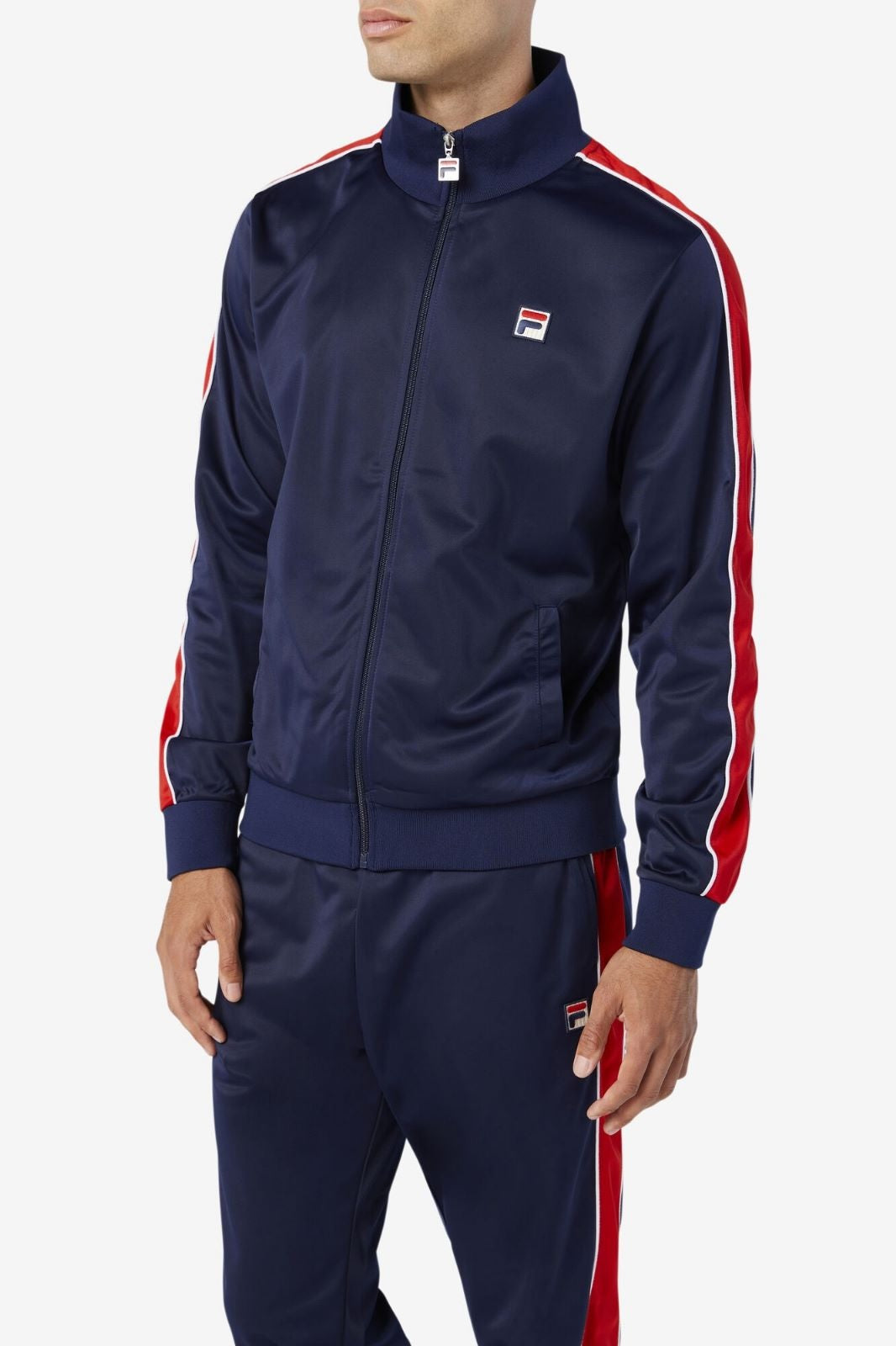 Fila Men's Sabina Track Jacket Blue Size X-Small