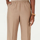 Karen Scott Women's Pull on Pants Brown Size Small