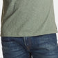 Weatherproof Vintage Men's Henley T-Shirt Green Size XXX-Large