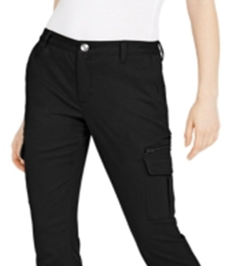 INC International Concepts Women's Skinny Utility Pants Black Size 16 Petite