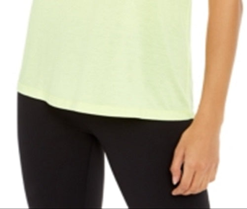 Ideology Women's Fitness Running Shirts & Tops Yellow Size Medium