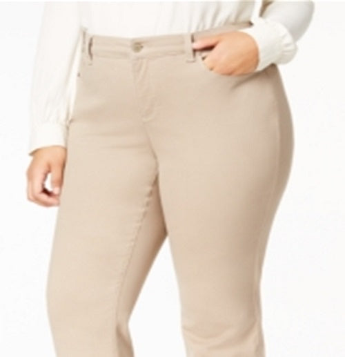 Calvin Klein Women's Skinny Jeans Beige Size 28W