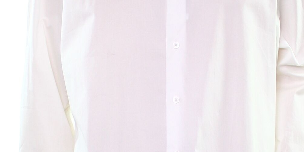 Alfani Men's Dress Shirt Bright Regular Fit Point Collar White Size 37/38