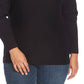 Vince Camuto Women's Plus Embellished Long Sleeves Pullover Sweater Black Size 1X