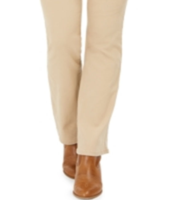 Style & Co Women's Petite Tummy-Control Bootcut Jeans Brown Size 8 P