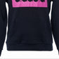 Diadora Men's Blocked Logo Hoodie Black Size Small