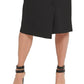 DKNY Women's Ponte Office Straight Skirt Black Size 8