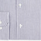 Club Room Men's Classic/Regular-Fit Stripe Dress Shirt Blue Size 15.5X34-35