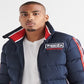 Superdry Men's Icon Sports Puffer Jacket Blue Size X-Large