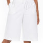 Karen Scott Women's Sport Knit Skimmer Pants White Size 2XL