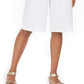 Karen Scott Women's Sport Knit Skimmer Pants White Size 2XL