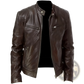 PU Leather Jacket Slim Leather Jacket