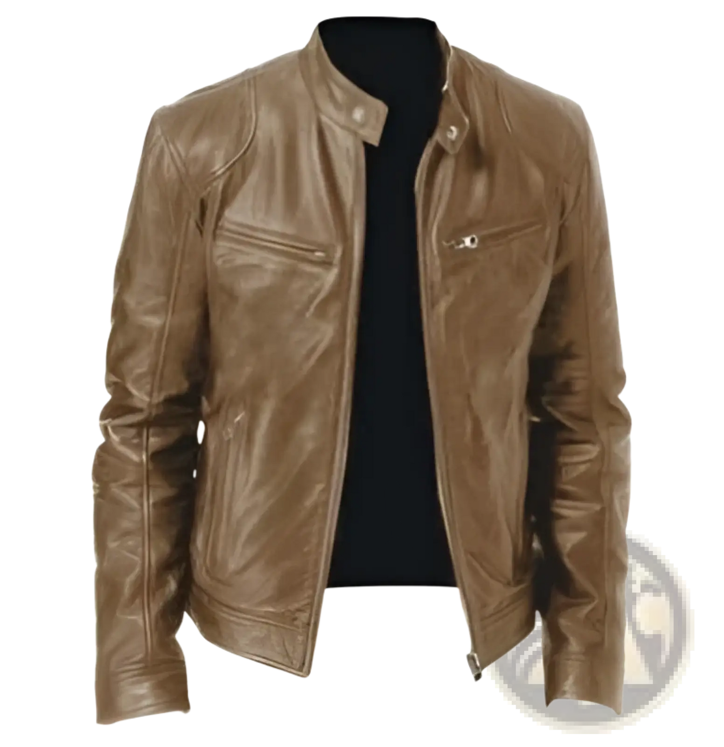 PU Leather Jacket Slim Leather Jacket