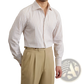 Slim Fit Striped Cotton Long Sleeve Commuter Shirt