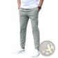 Slim Fit Tapered Jogger Pants with Drawstring