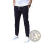 Slim Fit Tapered Jogger Pants with Drawstring