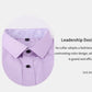 Slim Fit Wrinkle Resistant Contrast Trim Dress Shirt