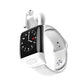 2-in-1 Multi-sport Smartwatch with Integrated Wireless Earbuds
