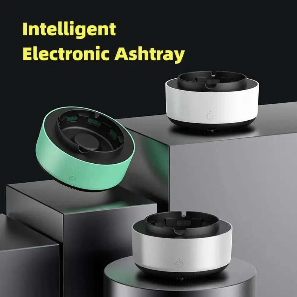 Anion Smart Smoke Purifying Portable Ashtray