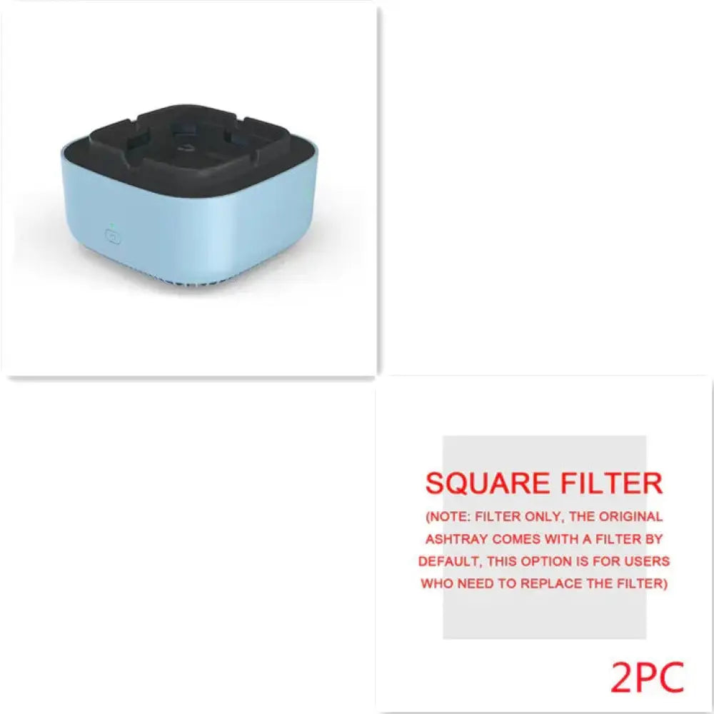 Anion Smart Smoke Purifying Portable Ashtray