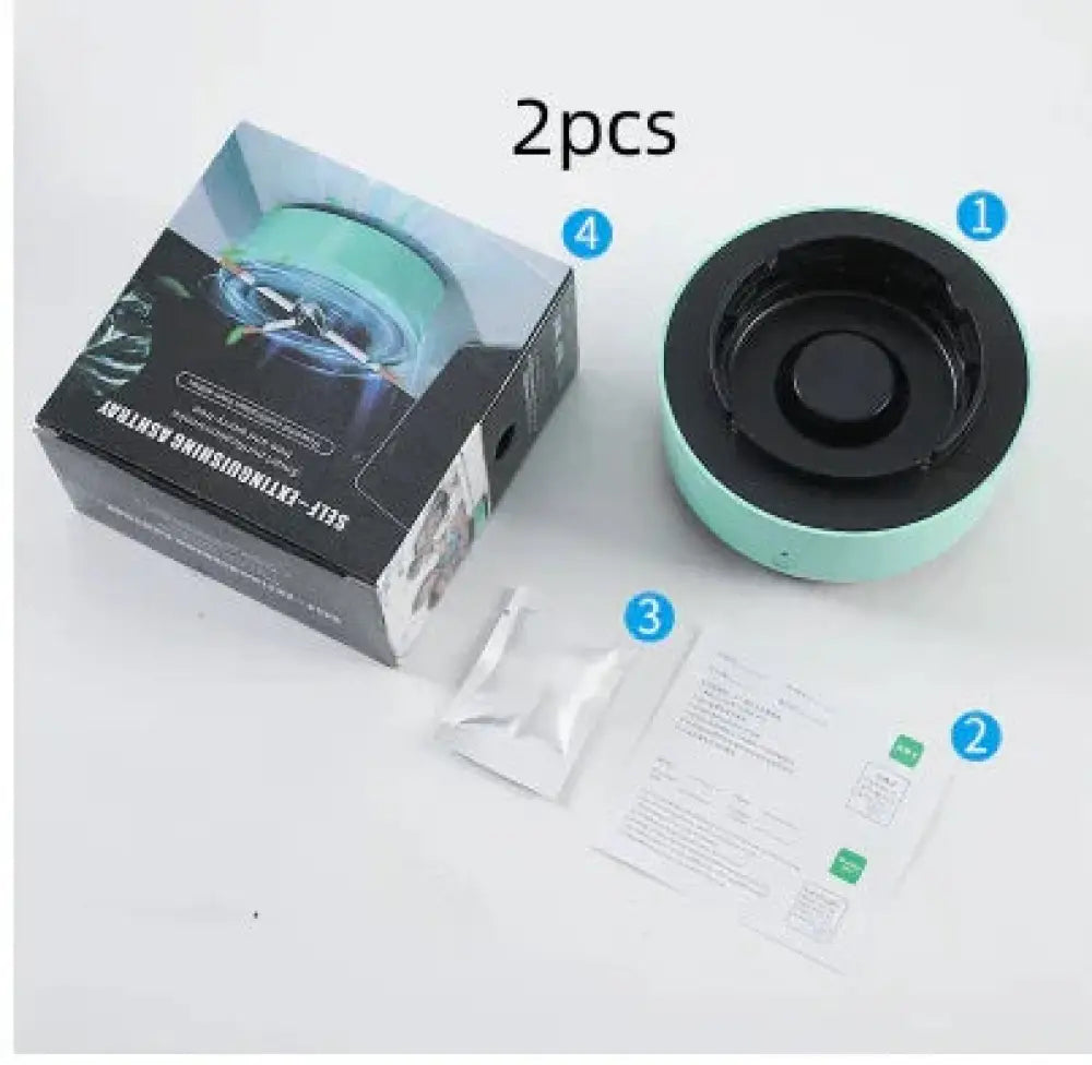 Anion Smart Smoke Purifying Portable Ashtray