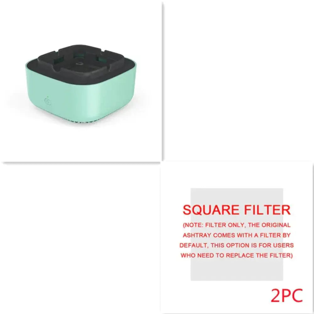 Anion Smart Smoke Purifying Portable Ashtray