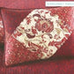 Martha Stewart Collection Somerset Square Standard Sham, Red
