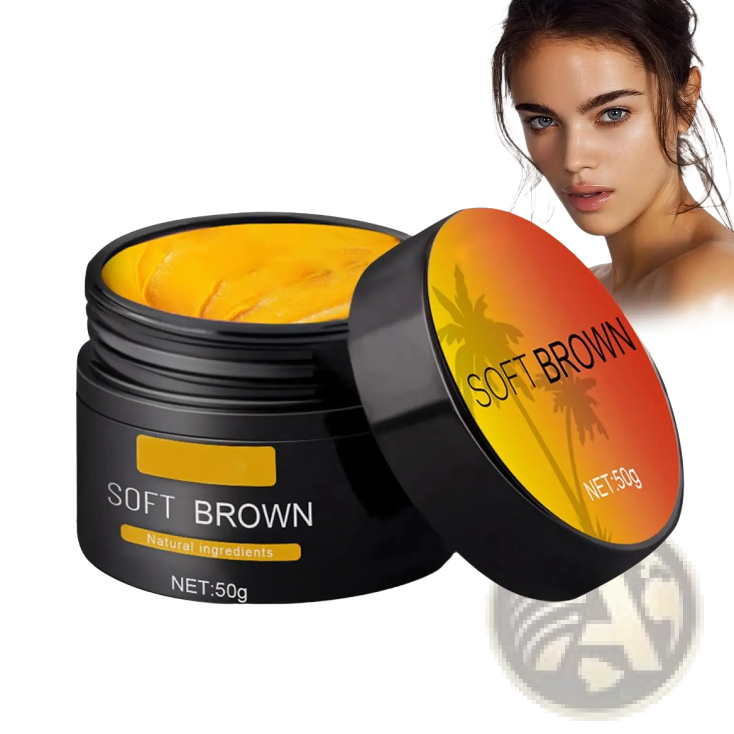 Soft Brown Suntanning Beauty Cream 50g