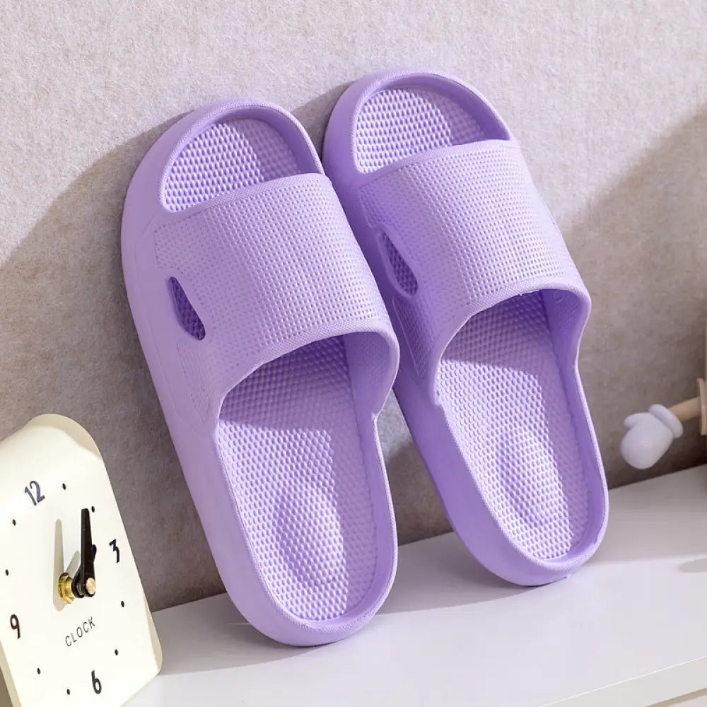 Thick Sole Non Slip Cushioned Home Slides