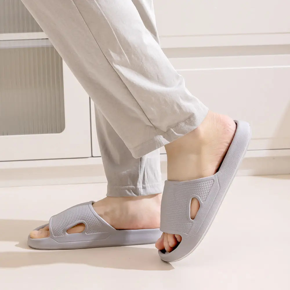 Thick Sole Non Slip Cushioned Home Slides