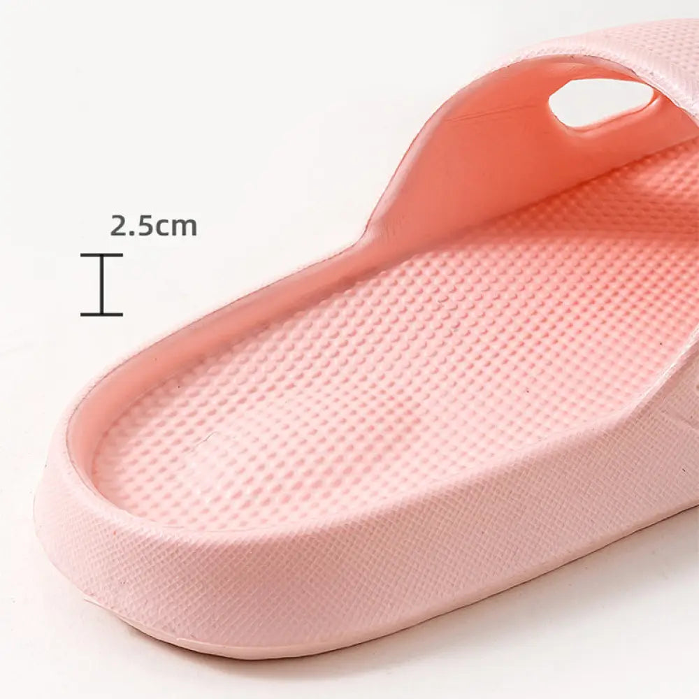 Thick Sole Non Slip Cushioned Home Slides