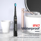 Sonic Electric Toothbrush 5 Modes Rechargeable Black
