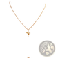 Sparkling Layered Crown and Cross Pendant Necklace