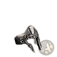 Spartan Warrior Helmet Engraved Stainless Steel Ring