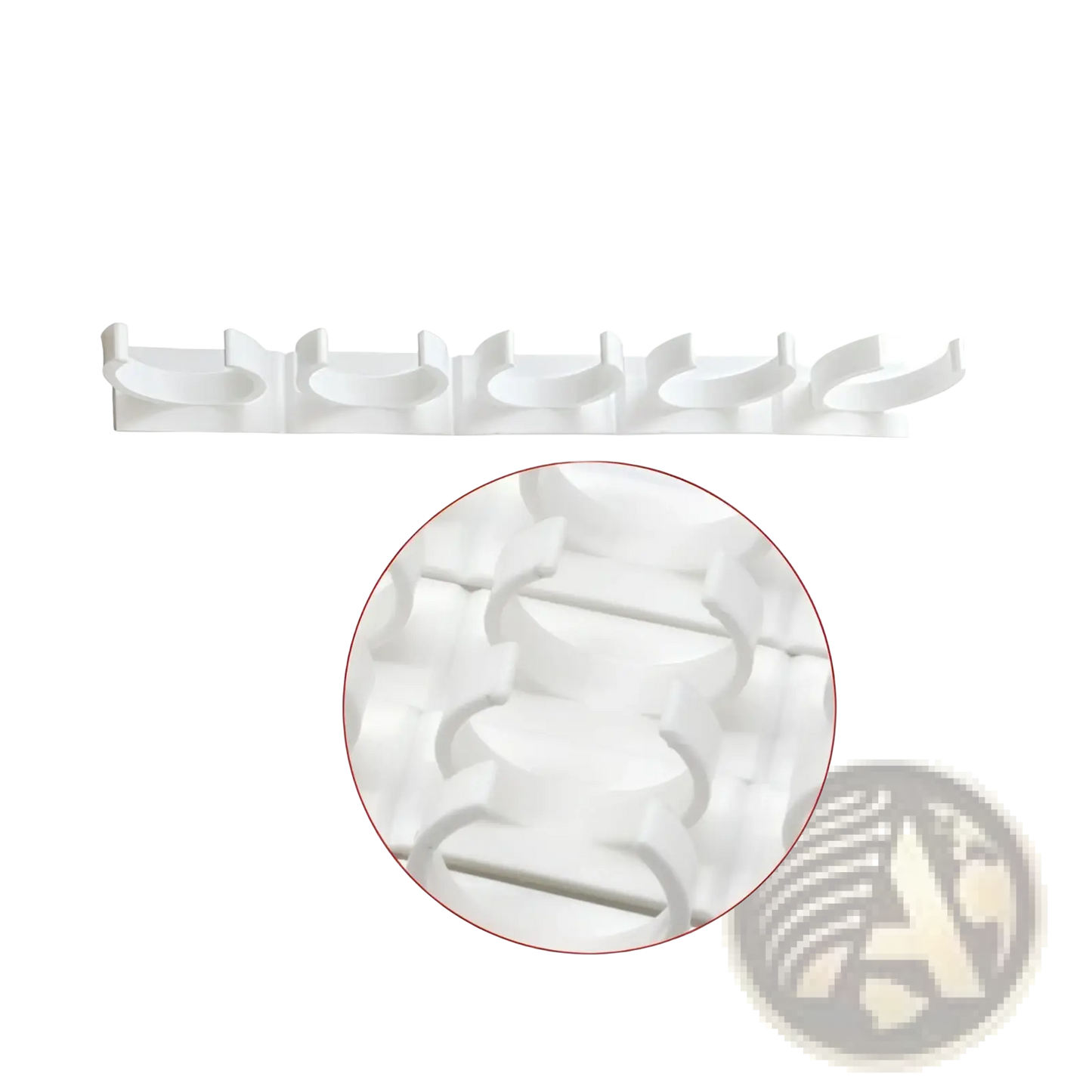 Spice Rack Organizer Wall Mount Adhesive Clips