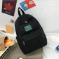 Women's Korean Corduroy Pastel School and Travel Backpack