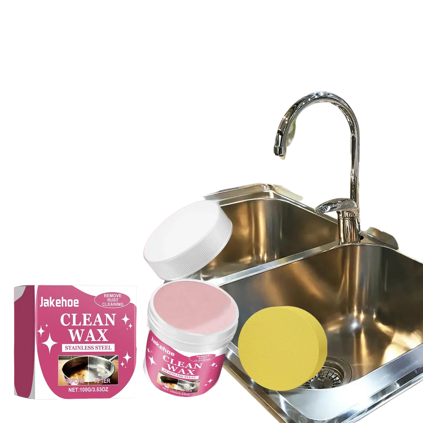 Stainless Steel Cleaning Paste for Cookware Stains
