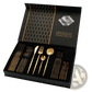 Stainless Steel Cutlery Set 24 Piece Luxury Gift Box