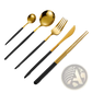 Stainless Steel Cutlery Set with Chopsticks 5pc