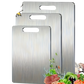 Stainless Steel Cutting Board with Handle Anti-mold Plate