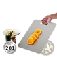 Stainless Steel Cutting Board with Handle Anti-mold Plate