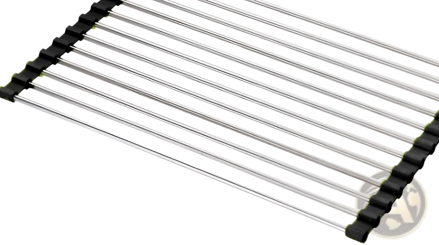 Stainless Steel Folding Sink Drain Rack Drying Mat
