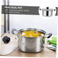 Stainless Steel Induction Cookware Set 5 Pieces