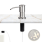 Stainless Steel Kitchen Sink Soap Dispenser Pump