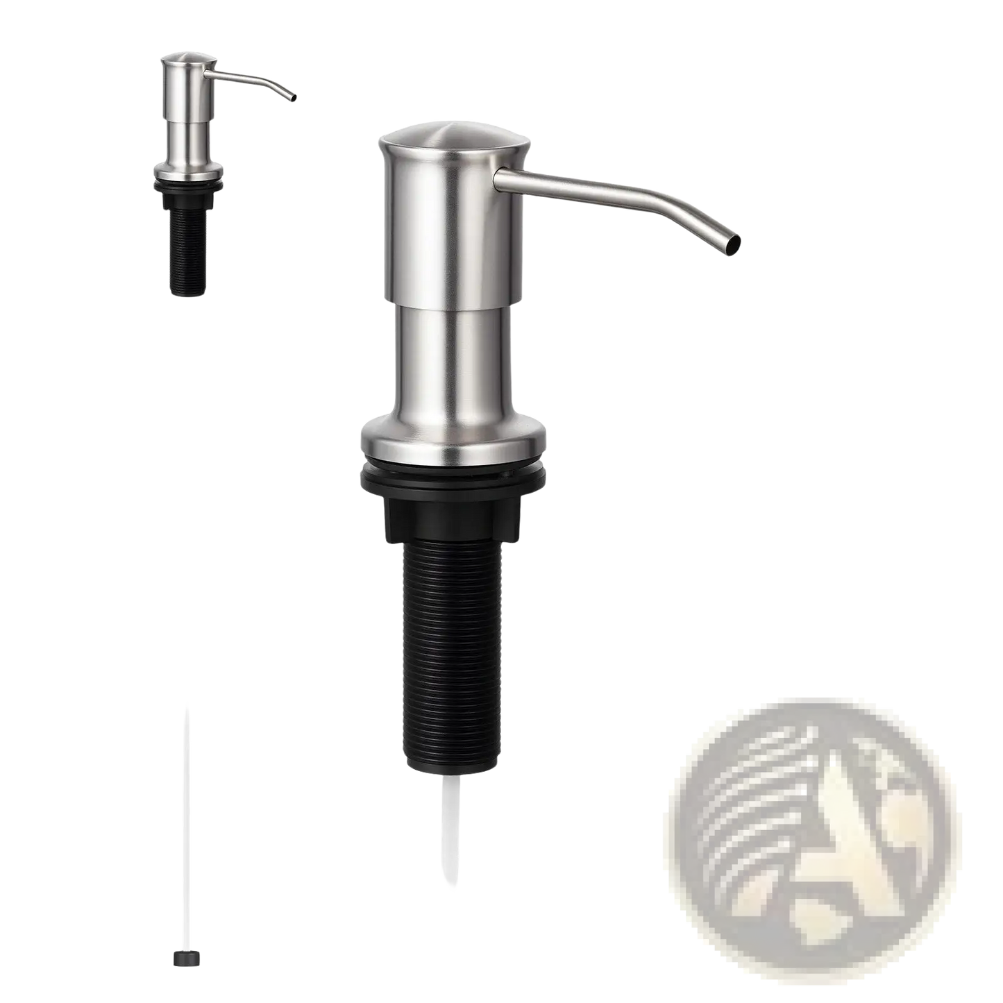 Stainless Steel Kitchen Sink Soap Dispenser Pump