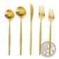 Stainless Steel Matte Cutlery Set Minimalist Flatware